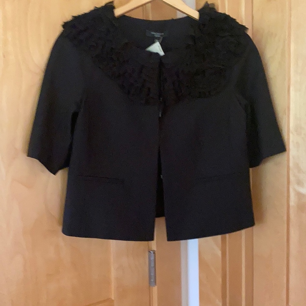 Tropical weight wool jacket